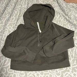 Lululemon scuba oversized half zip hoodie XS/S